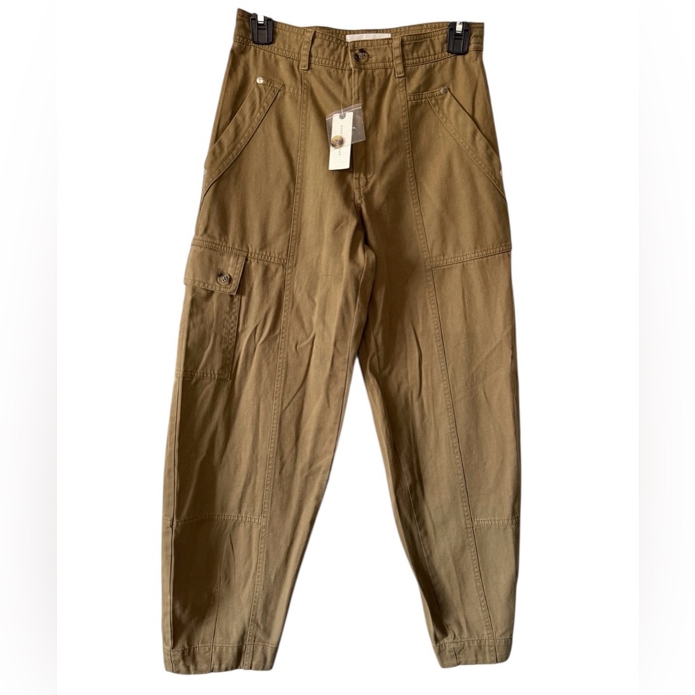 NWT Anthropologie The Carson Utility women’s 0 bronze cargo pants